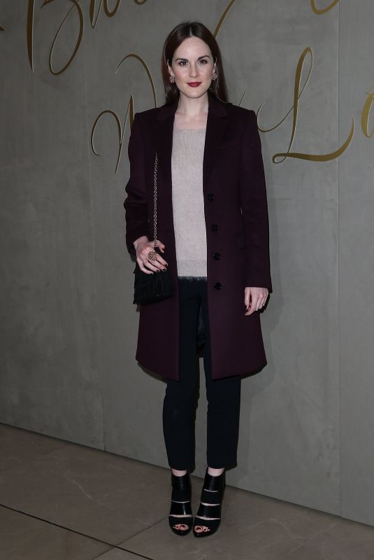 MICHELLE DOCKERY at Burberry Festive Film Premiere in London 11/03/2015