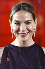 MICHELLE MONAGHAN at The Family Plan 2 World Premiere at Curzon Mayfair in London 11/11/2025