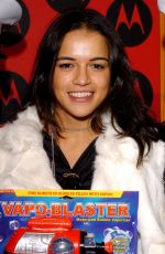 MICHELLE RODRIGUEZ at Motorola 6th Anniversary Holiday Party in Los Angeles 12/02/2004