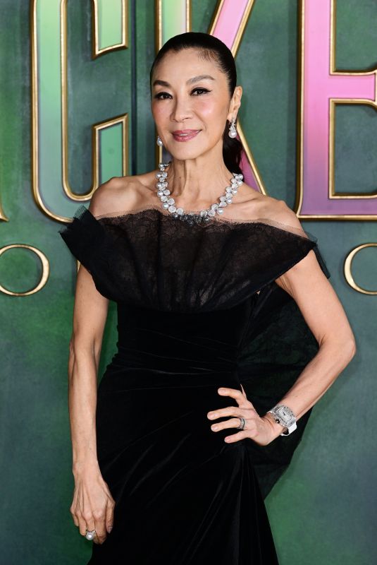 MICHELLE YEOH at Wicked: For Good European Premiere in London 11/10/2025