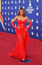 MIGBELIS CASTELLANOS at 26th Latin Grammy Awards at MGM Grand Garden Arena in Las Vegas 11/13/2025