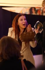 MILLIE BOBBY BROWN at New Jersey Hall of Fame Induction Ceremony in East Rutherford 11/21/2025