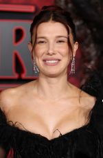 MILLIE BOBBY BROWN at Stranger Things Season 5 World Premiere in Los Angeles 11/06/2025