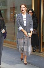 MINKA KELLY Leaves Today Show in New York City 11/18/2025