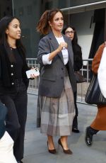 MINKA KELLY Leaves Today Show in New York City 11/18/2025