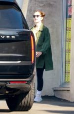 MINKA KELLY Leaves UPS Store in Los Angeles 11/09/2025
