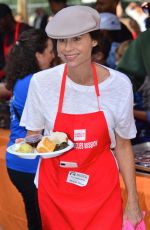 MINNIE DRIVER at Thanksgiving Dinner at LA Mission 11/21/2018