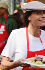 MINNIE DRIVER at Thanksgiving Dinner at LA Mission 11/21/2018