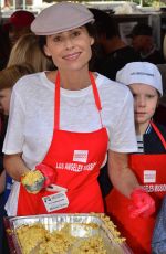 MINNIE DRIVER at Thanksgiving Dinner at LA Mission 11/21/2018
