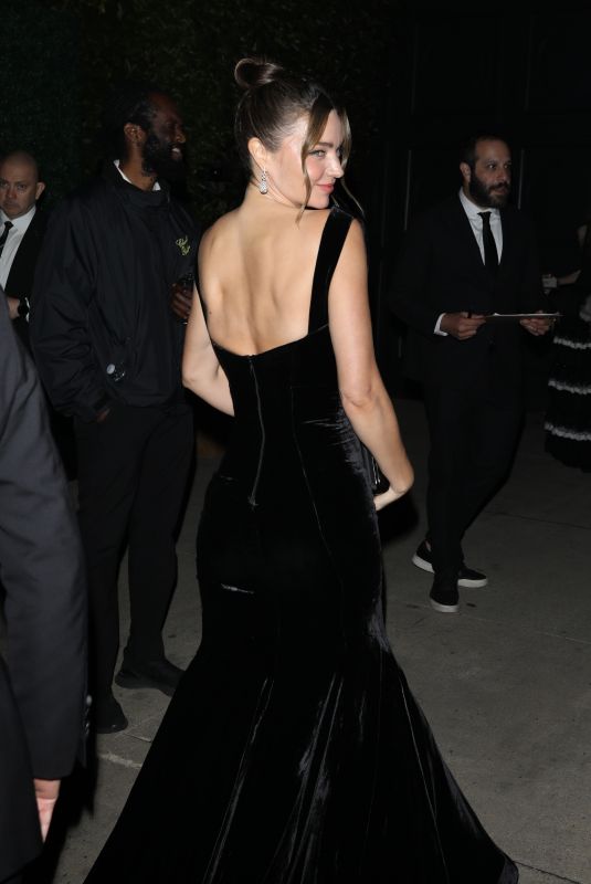 MIRANDA KERR Arrives at Kris Jenner’s 70th Birthday Celebration in Beverly Hills 11/08/2025