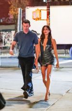 MONICA BARBARO and Callum Turner Film Scenes for One Night Only in New York City 11/12/2025