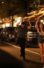 MONICA BARBARO Filming Scenes for One Night Only in SoHo in New York City 11/07/2025