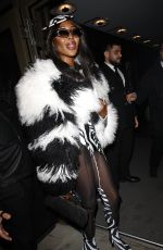 NAOMI CAMPBELL Arrives at a Halloween Party in London 10/31/2025