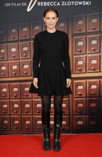 NATALIE PORTMAN at A Private Life Premiere at Pathe Palace in Paris 11/20/2025