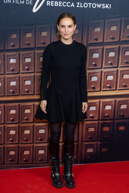 NATALIE PORTMAN at A Private Life Premiere at Pathe Palace in Paris 11/20/2025