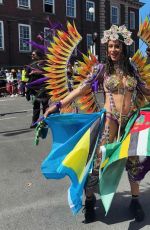 NATHALIE EMMANUEL at at Notting Hill Carnival