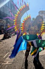 NATHALIE EMMANUEL at at Notting Hill Carnival