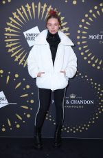 NELL HUDSON at Launch of Skate at Somerset House with Moet & Chandon in London 11/15/2022