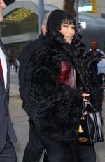 NICKI MINAJ Arrives at United Nations Building in New York 11/18/2025