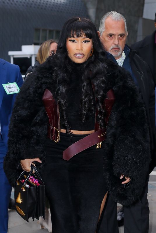 NICKI MINAJ Arrives at United Nations Building in New York 11/18/2025