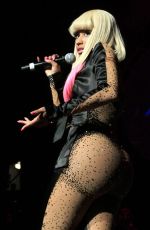 NICKI MINAJ Performs at Hot 97 Thanksgiving Thank You Concert at Hammerstein Ballroom in New York 11/25/2010