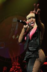 NICKI MINAJ Performs at Hot 97 Thanksgiving Thank You Concert at Hammerstein Ballroom in New York 11/25/2010