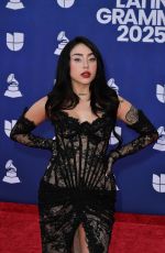 NICKI NICOLE at 26th Latin Grammy Awards at MGM Grand Garden Arena in Las Vegas 11/13/2025