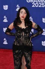 NICKI NICOLE at 26th Latin Grammy Awards at MGM Grand Garden Arena in Las Vegas 11/13/2025