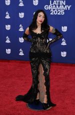NICKI NICOLE at 26th Latin Grammy Awards at MGM Grand Garden Arena in Las Vegas 11/13/2025