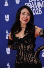 NICKI NICOLE at 26th Latin Grammy Awards at MGM Grand Garden Arena in Las Vegas 11/13/2025