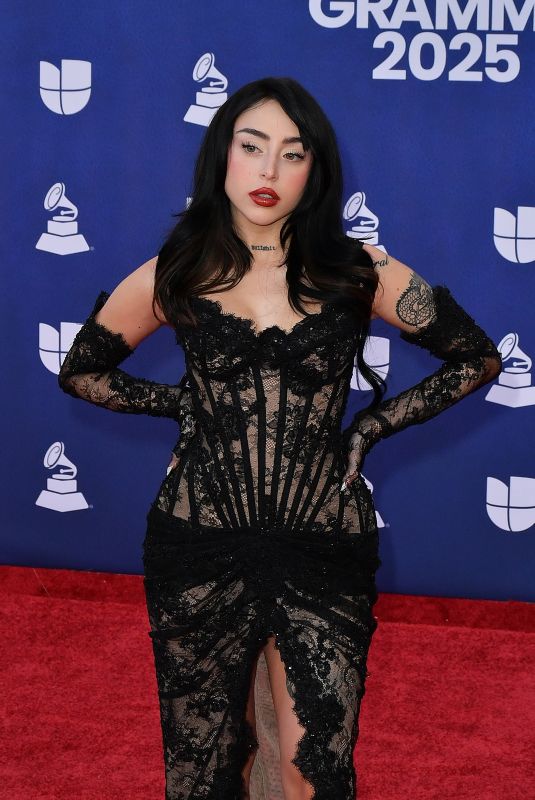 NICKI NICOLE at 26th Latin Grammy Awards at MGM Grand Garden Arena in Las Vegas 11/13/2025