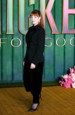 NICOLA ROBERTS at Wicked: For Good European Premiere in London 11/10/2025