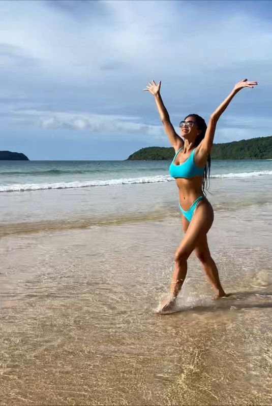 NICOLE SCHERZINGER in Bikini at a Photoshoot 11/18/2025