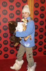 NICOLETTE SHERIDAN at Motorola 6th Anniversary Holiday Party in Los Angeles 12/02/2004