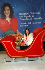 NIGELLA LAWSON at Book Signing Session for Nigella Christmas Food, Family, Friends and Festivities in London 11/13/2008