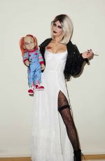 NINA DOBREV - Halloween 2025 Photoshoot, October 2025