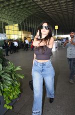 NORA FATEHI Arrives at Mumbai Airport in Mumbai 11/22/2025