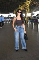 NORA FATEHI Arrives at Mumbai Airport in Mumbai 11/22/2025