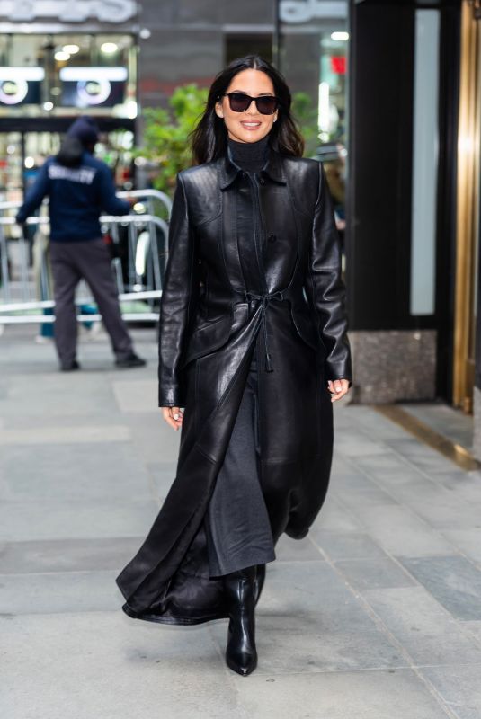 OLIVIA MUNN Out and About in New York City 11/17/2025
