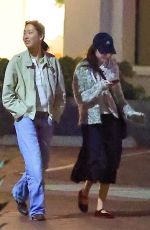 OLIVIA RODRIGO and MADISON HU Leaves Dinner at Taverna Tony in Malibu 11/01/2025