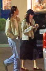OLIVIA RODRIGO and MADISON HU Leaves Dinner at Taverna Tony in Malibu 11/01/2025