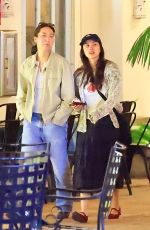 OLIVIA RODRIGO and MADISON HU Leaves Dinner at Taverna Tony in Malibu 11/01/2025