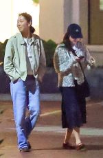 OLIVIA RODRIGO and MADISON HU Leaves Dinner at Taverna Tony in Malibu 11/01/2025