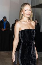 OLIVIA WILDE Arrives at The Museum of Modern Art Film Benefit in New York City 11/12/2025