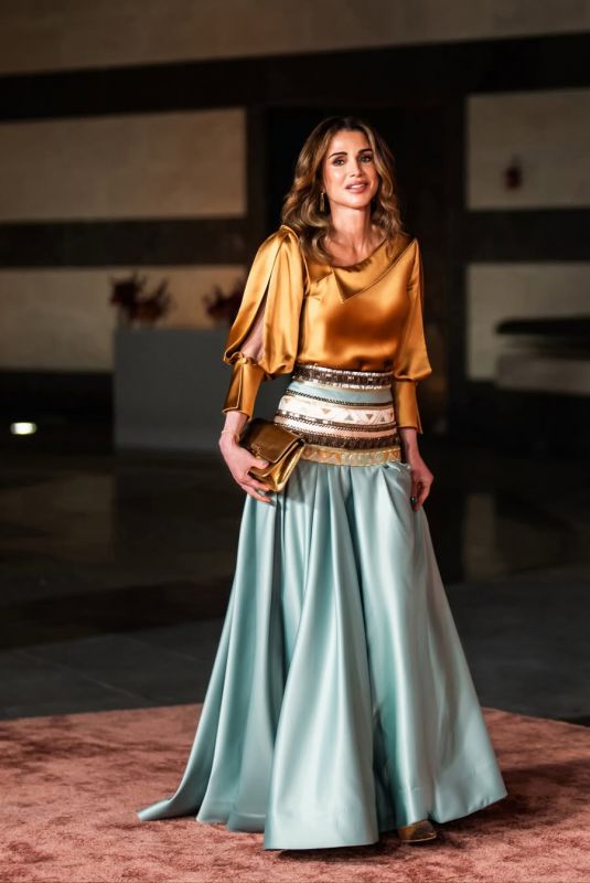 QUEEN RANIA at Franca Fund Gala at Museum of Islamic Art in Doha 11/24/2025
