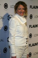 REBECCA GAYHEART at Just Cavalli Hosts Flaunt Magazine
