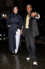 RIHANNA and A$AP Rocky Arrives at 2025 CFDA Fashion Awards in New York 11/03/2025