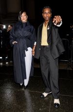 RIHANNA and A$AP Rocky Arrives at 2025 CFDA Fashion Awards in New York 11/03/2025