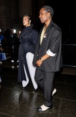 RIHANNA and A$AP Rocky Arrives at 2025 CFDA Fashion Awards in New York 11/03/2025