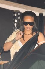 RIHANNA and A$AP Rocky Leaves a Dinner in West Hollywood 11/08/2025